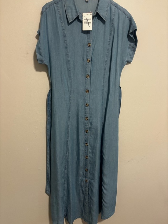 Nordstrom Dresses & Skirts - NWT Light Blue Button-Front Shirt Dress